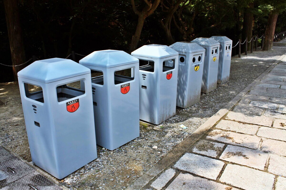 分类 环保 垃圾桶 高清 分类桶 废物箱 垃圾分类