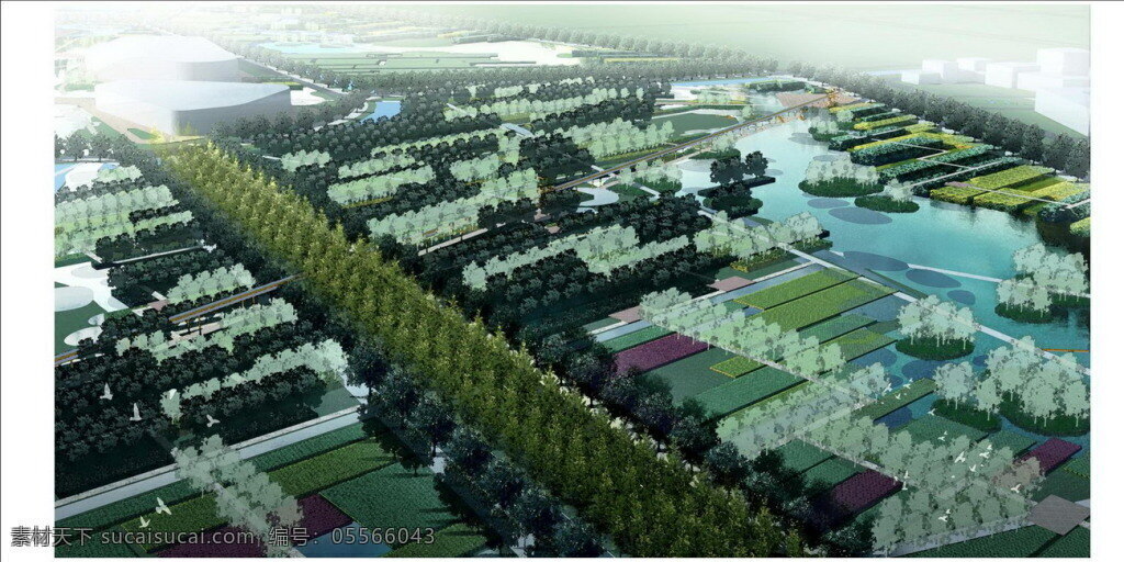 天津 北洋 园 景观设计 方案 土人 园林 景观 方案文本 住宅 规划 白色