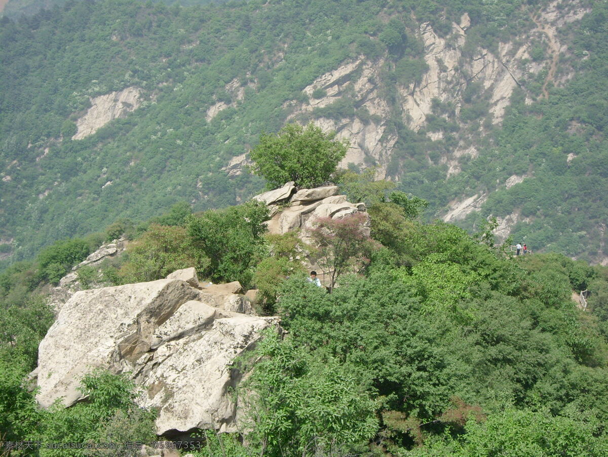 岩石山顶 岩石 岩石山 灌木 绿色 险峻 陡峭 国内旅游 旅游摄影
