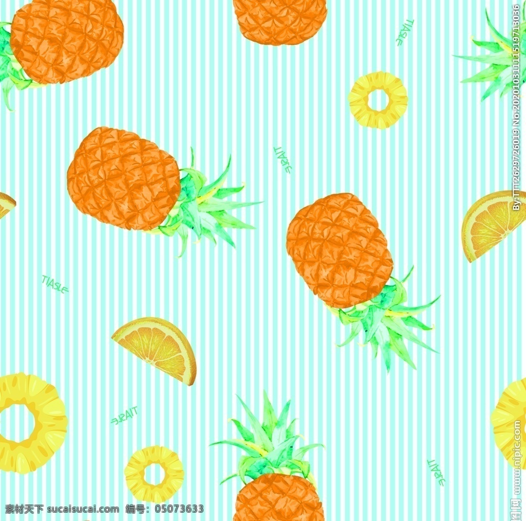 菠萝图片 菠萝 水果 橘子 小清晰 数码设计