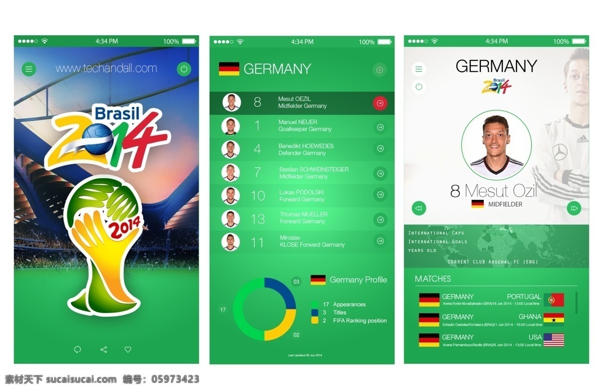 世界杯 主题 绿色 appui 冠军 艳丽 其他ui设计