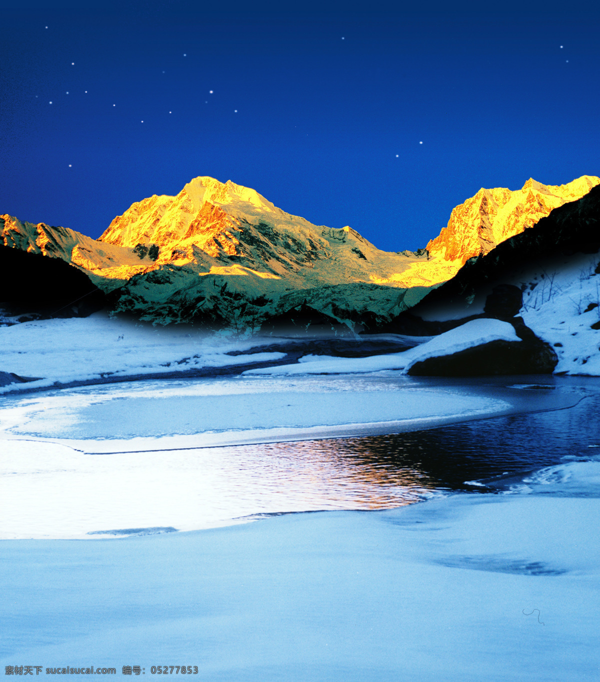 海螺沟 日照 金山 日照金山 冰川 高山 雪地 冰河 雪山 星空 旅游 四川 风景名胜 国内风景 旅游摄影 自然风景 摄影图库 风景线