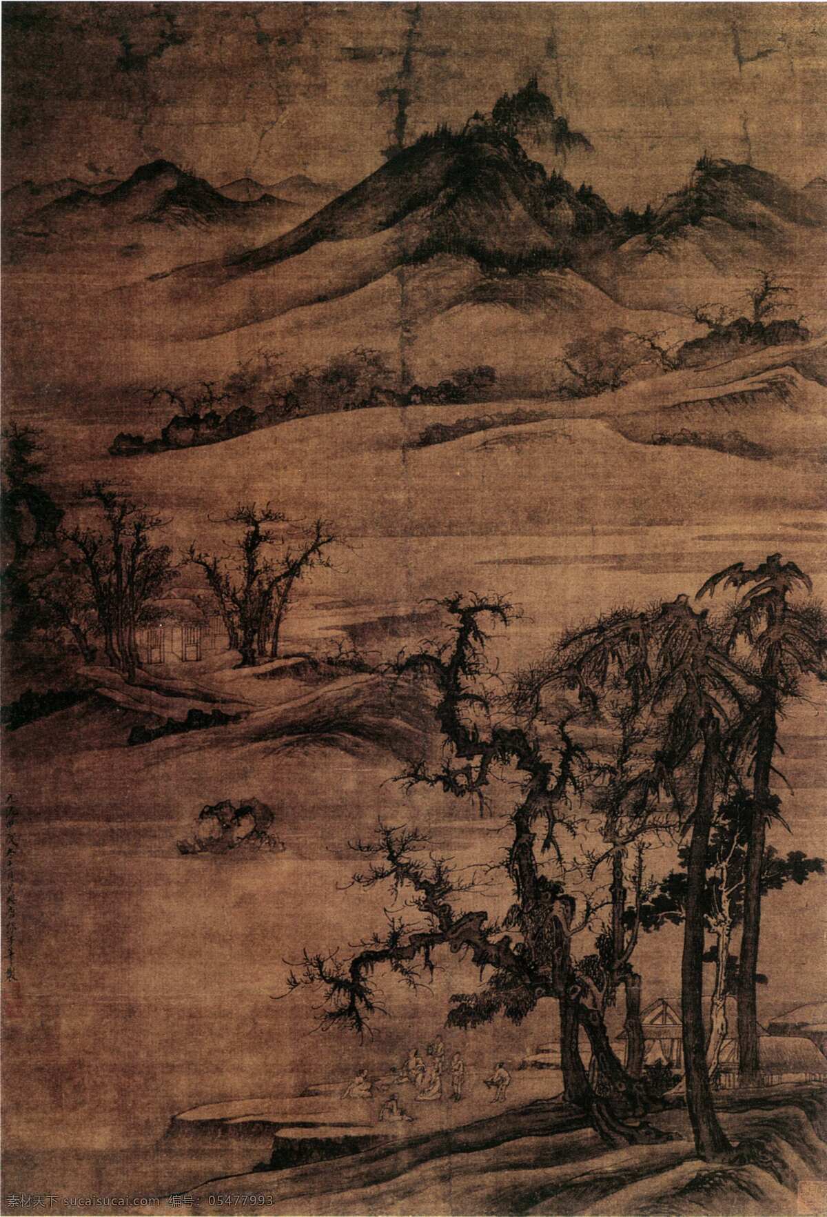破旧 装饰画 国画 油画 手绘 插画 无框画 底纹背景 彩绘 素描 中国风 书画文字 文化艺术
