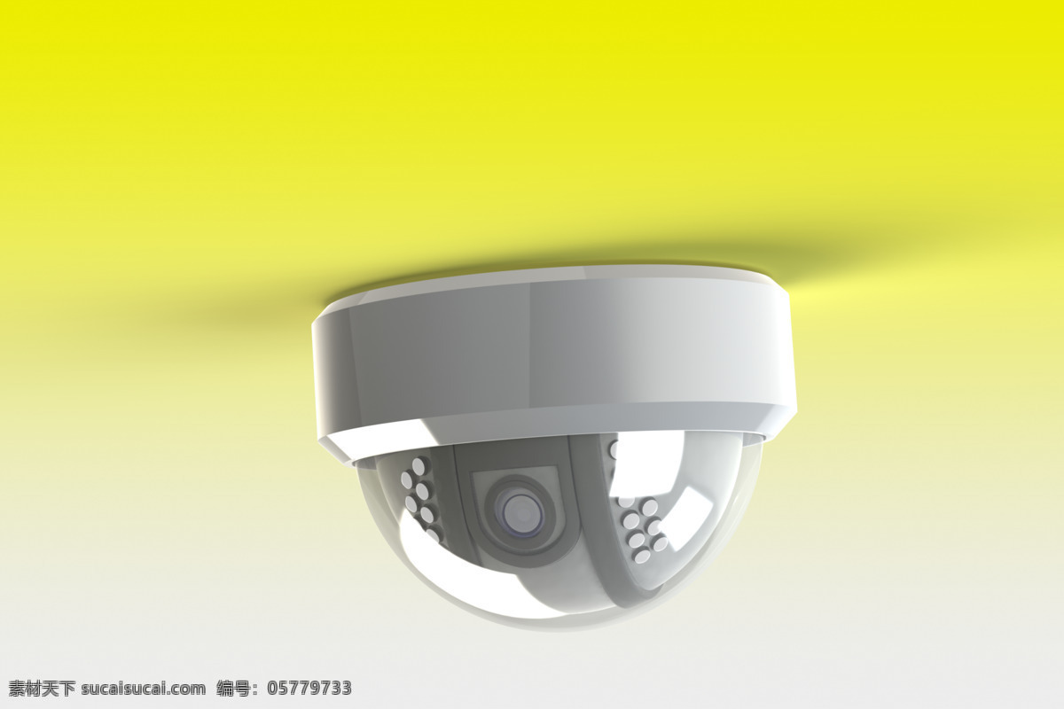 视频监控 摄像机 相机 穹顶 3d模型素材 其他3d模型