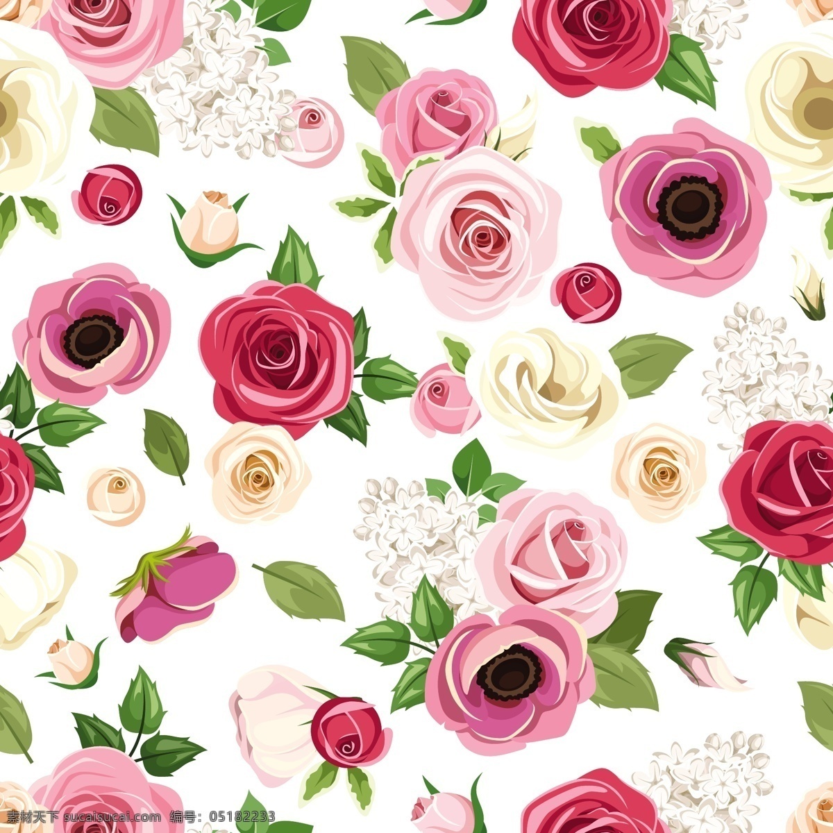玫瑰花 花朵 粉色花 碎花 小花 文化艺术 绘画书法