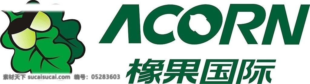 橡 果 国际 矢量 标志 logo 商标 橡果国际 矢量标志 logo商标 标识标志图标 企业 矢量图库 著名标志