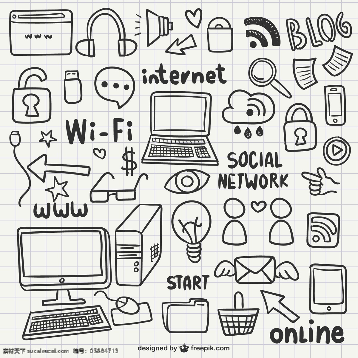 网络涂鸦 社会媒体 社会 网络 媒体 涂鸦 社会网络 wifi网络 无线 白色