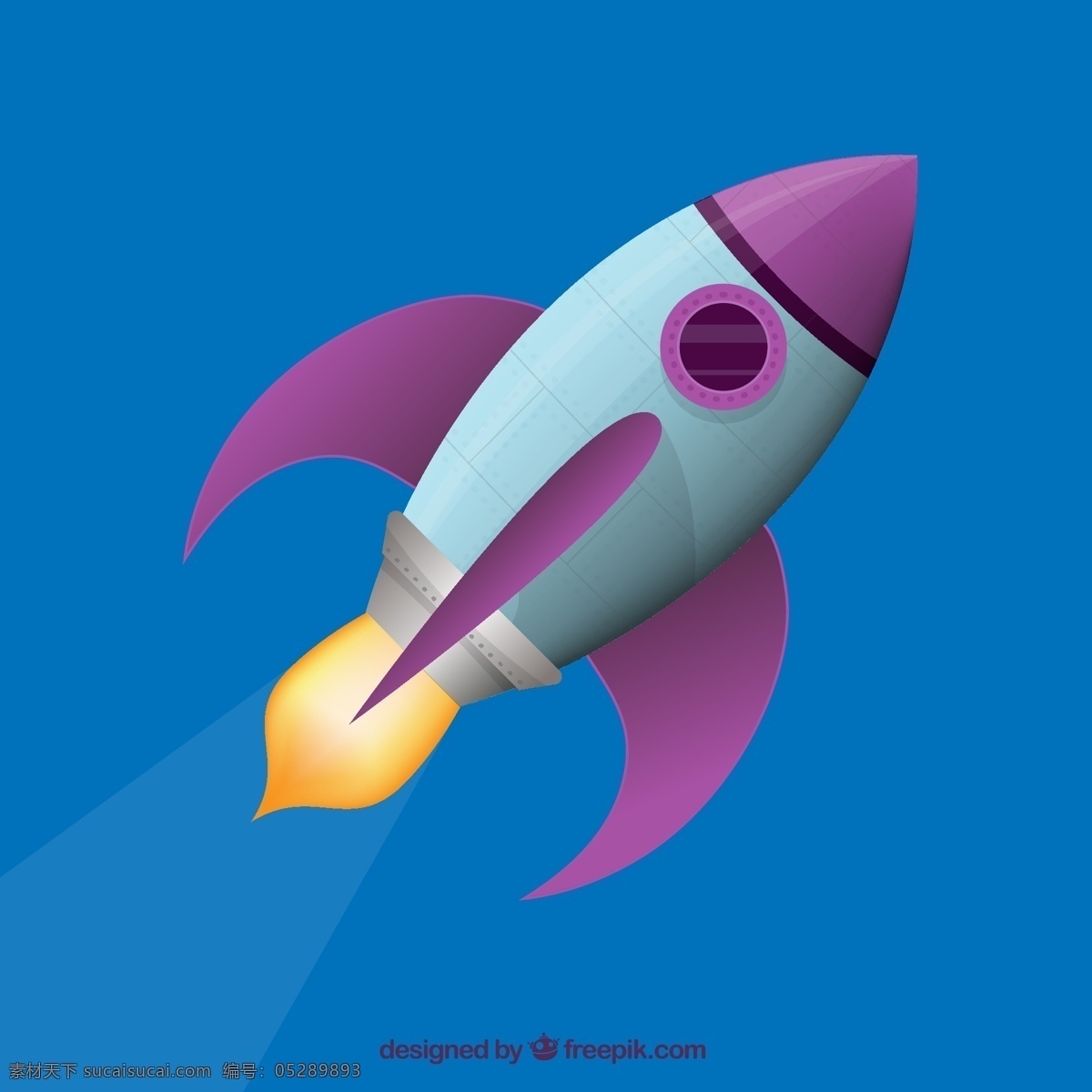 飞行的火箭 商业 卡通 太空 飞船 火箭 银河 飞行 宇航员 宇宙 启动 发射 太空船 起飞 蓝色