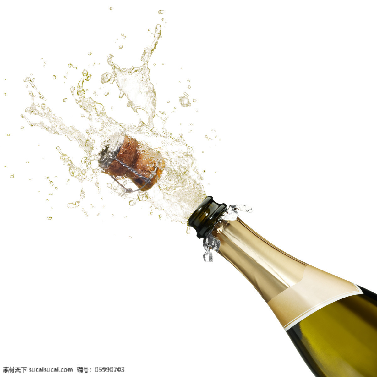 开 香槟 庆祝 香槟酒 美酒 酒瓶 开酒庆祝 新年快乐 酒类图片 餐饮美食