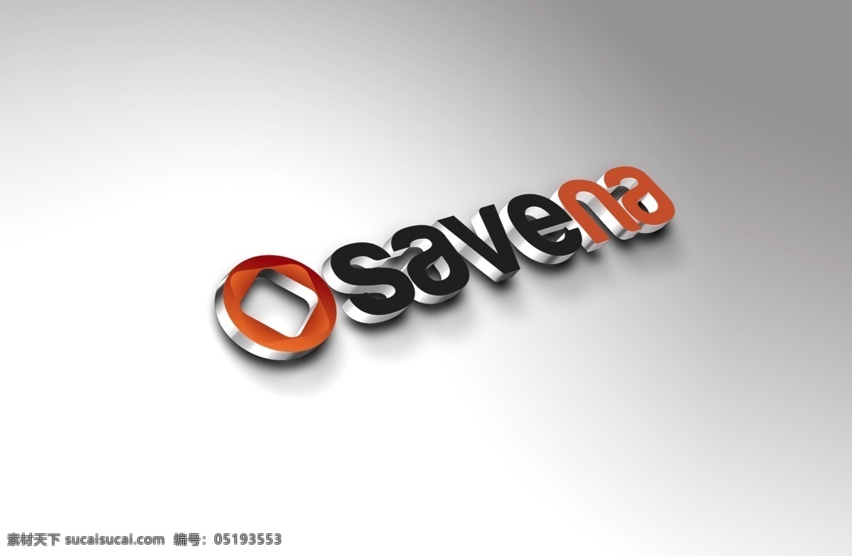 样机 logo3 logo 样机素材 白色