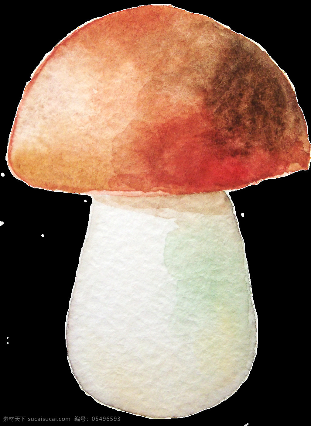 手绘 彩色 蘑菇 透明 合集 免 扣 白色 插画 红色 黄色 卡通 蓝莓 手账素材 松子 淘宝