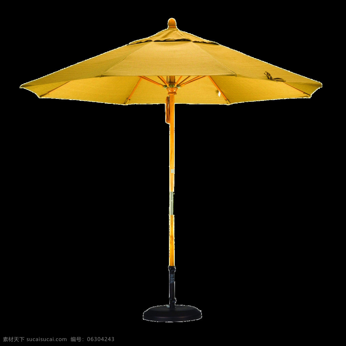 黄色 遮阳伞 元素 实物 黄色渐变 油纸伞 免抠