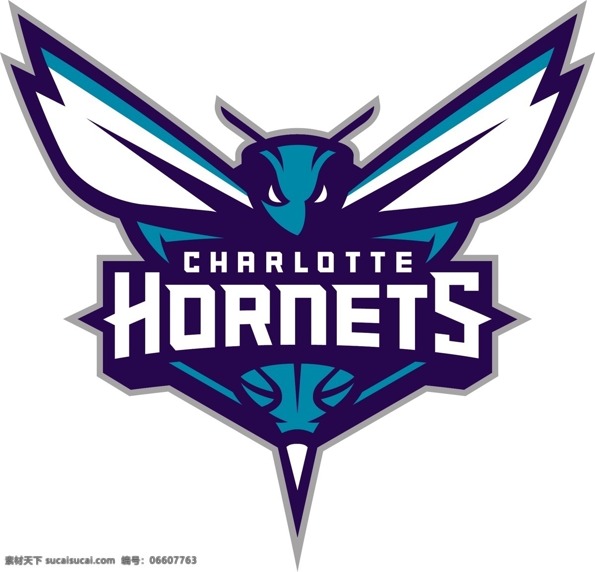 hornets logo 球队 夏洛特黄蜂队 nba 标志图标 公共标识标志