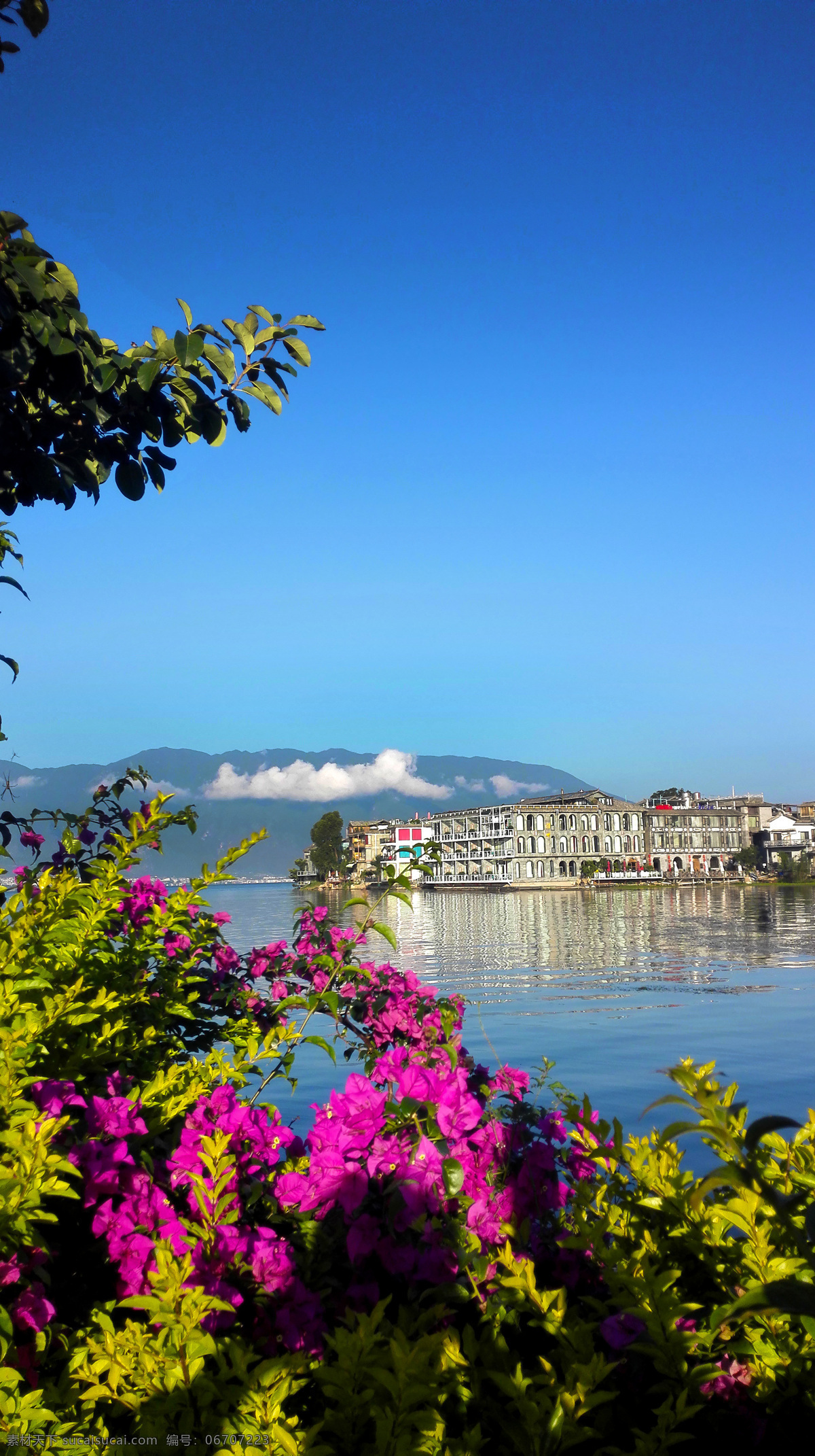 大理双廊 大理 双廊 南诏风情岛 洱海 苍山 云南 湖泊 自然风景 旅游摄影 国内旅游