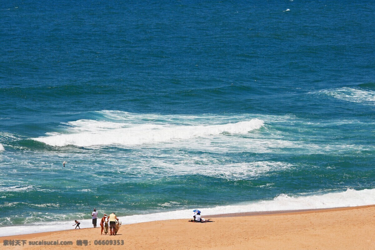 大海海浪风景