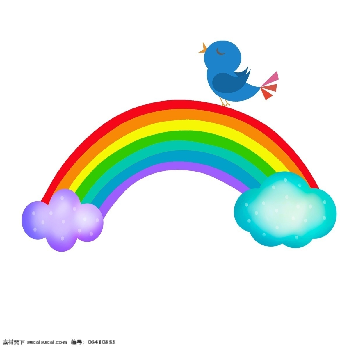 儿童节 卡通 彩虹 云朵 卡通彩虹 卡通云朵 卡通小鸟 儿童节装饰 卡通装饰 彩色云朵 童年 儿童节快乐