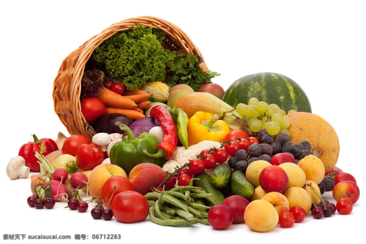 新鲜 蔬菜 辣椒 西红柿 葡萄 西瓜 青菜 水果 桃子 蔬菜摄影 新鲜蔬菜 食物 蔬菜图片 餐饮美食
