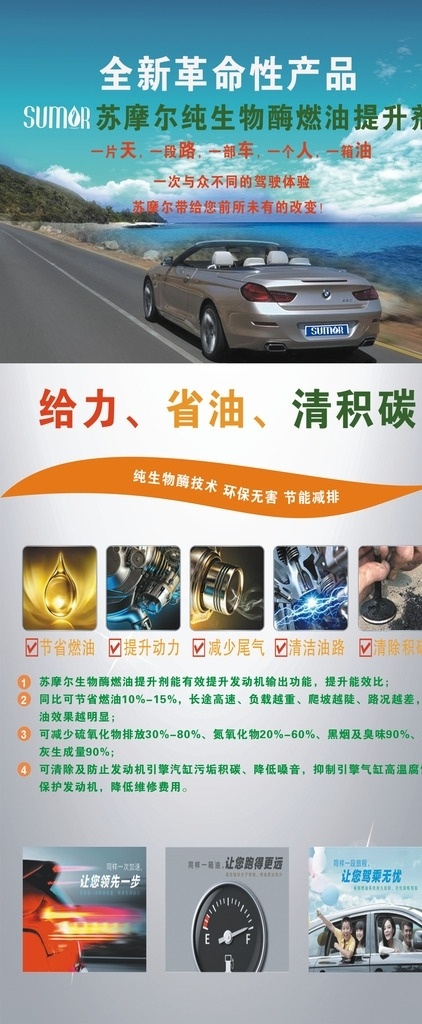 燃油提升剂 给力 省油 清积碳 提升剂 现代科技 交通工具