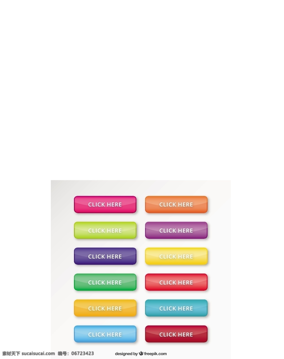 多彩 网络 按钮 标签 菜单 网页 网站 标志 颜色 点击 符号 网络按钮 色彩 界面 明亮 设置 点击这里 救济 白色