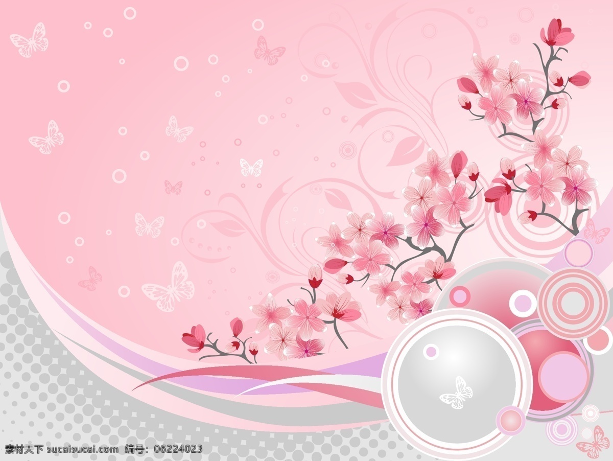 唯美的樱花 植物 唯美 樱花 花朵 粉色