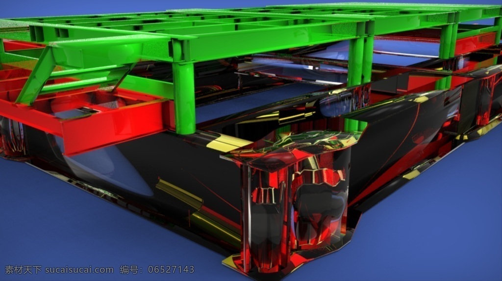 启动 平台 钢 油 甲板 佩特罗 3d模型素材 其他3d模型