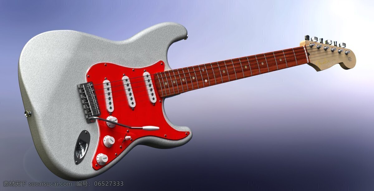 1957 挡泥板 stratocaster 乐器 音乐 吉他 3d模型素材 其他3d模型