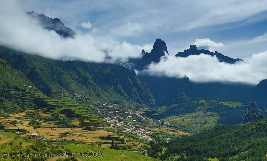 唯美 风景 风光 旅行 自然 甘肃 扎尕那山 山 藏区 旅游摄影 国内旅游