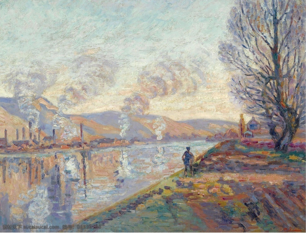 大师 画家 风景画 静物 油画 建筑 装饰画 rouen at seine the guillaumin armand 人物 高清 西方 国外 现代 家居装饰素材