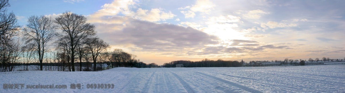 宽幅雪地全景 宽幅风景 雪地 雪景 美丽风景 景色 美景 旅游 旅游景点 著名景点 风景旅游区 摄影图 自然风景 自然景观 白色
