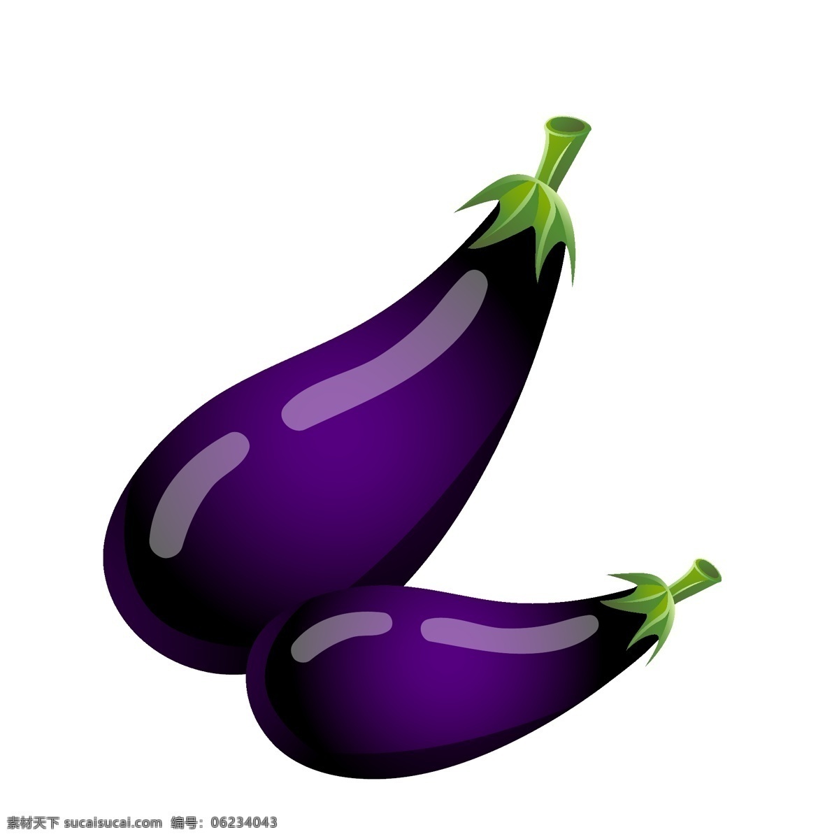 有机 蔬菜 茄子 插画 手绘 餐饮蔬菜茄子 手绘插画 紫色 两个茄子插画 有机蔬菜