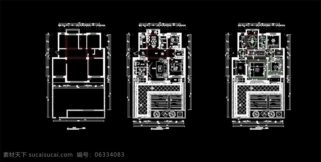 家居设计 线条 装潢 图例 建筑 尺寸图 平面布置图 施工图 3d设计 dwg