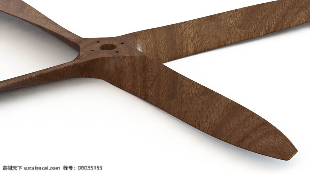 叶片 木制 螺旋桨 3d模型素材 其他3d模型