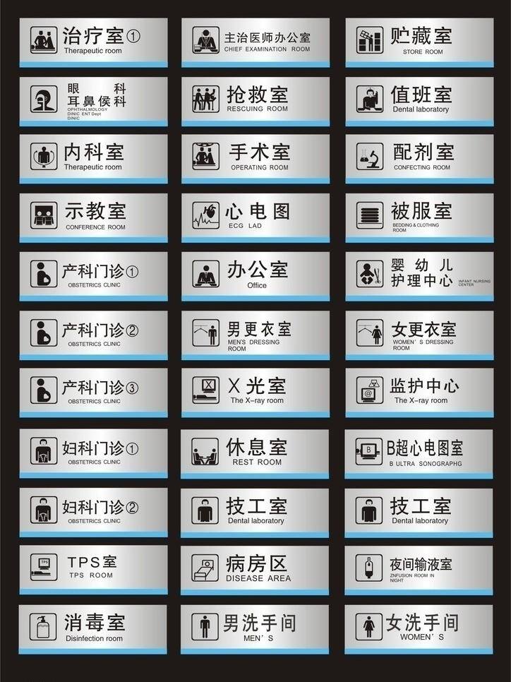 标牌 标识标志图标 公共标识 公共标识标志 护理 科室 门牌 人物 矢量图 医院公共标识 指示牌 矢量 模板下载 医院 公共 标识 牌 医疗标志 常用标识 诊疗 病房 提示牌 医院门诊牌 psd源文件