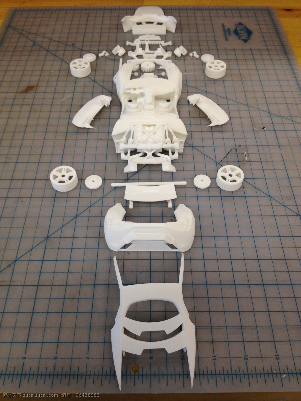 3d 打印 模型 车 移动门 罩 轮 转向 ultimaker 3d模型素材 其他3d模型