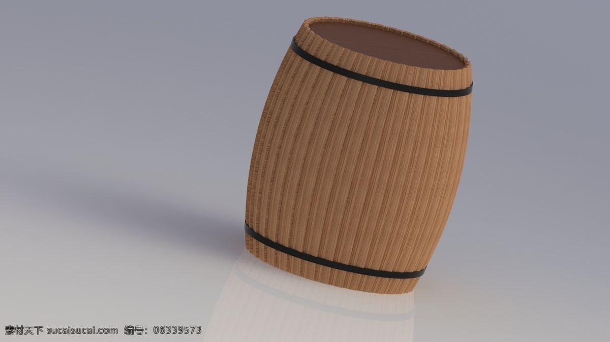 木桶免费下载 木材 啤酒 葡萄酒 生产 饰品 桶 drzewo beczka 3d模型素材 建筑模型