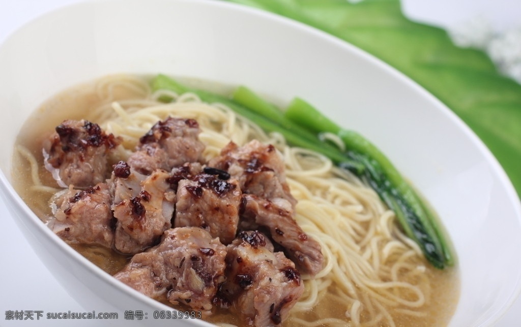 豉汁排骨面 排骨面 美味 豉汁 面食 传统美食 餐饮美食