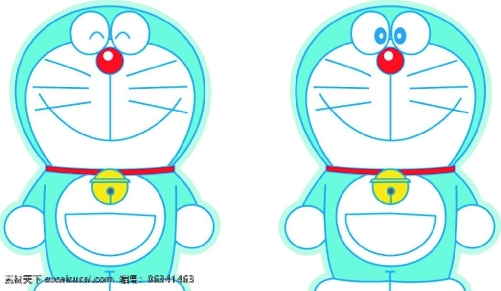 多啦a梦 卡通 机器猫 人物 小叮当 其他人物 矢量人物 矢量