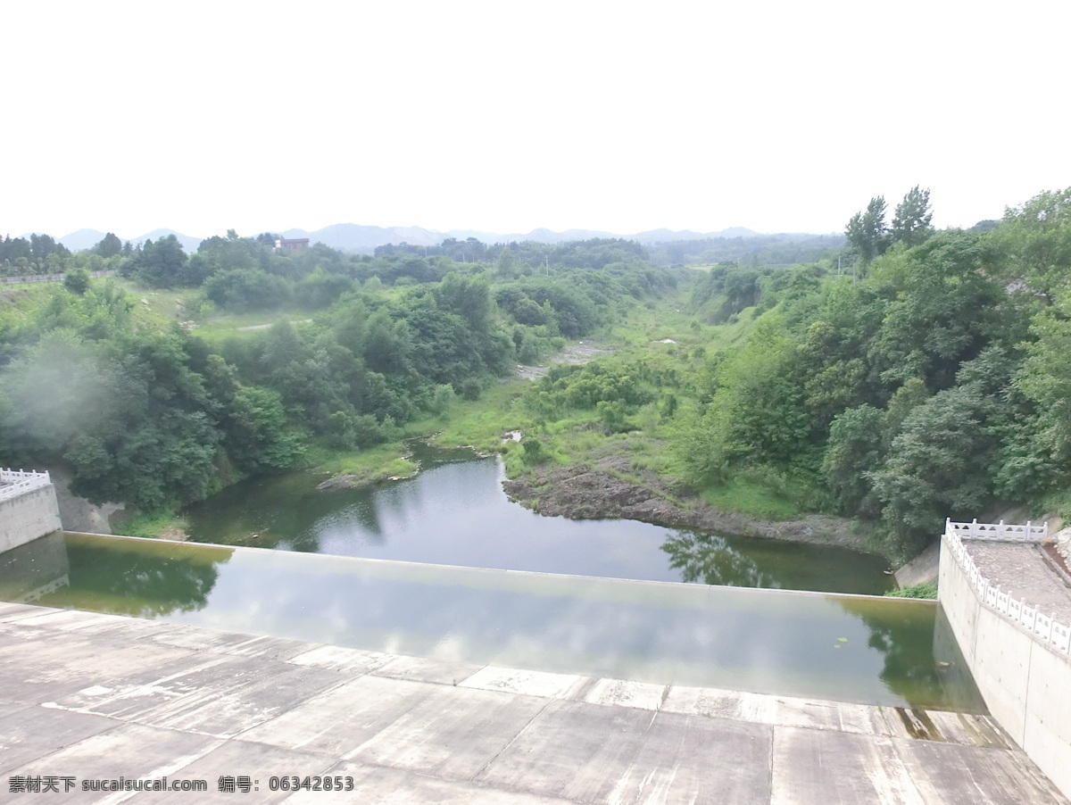 水坝 河流 山水 堤坝 山水景色 旅游摄影 国内旅游
