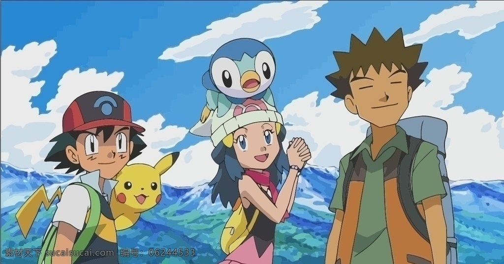 宠物小精灵 钻石珍珠 pokemon dp 矢量素材 其他矢量 矢量