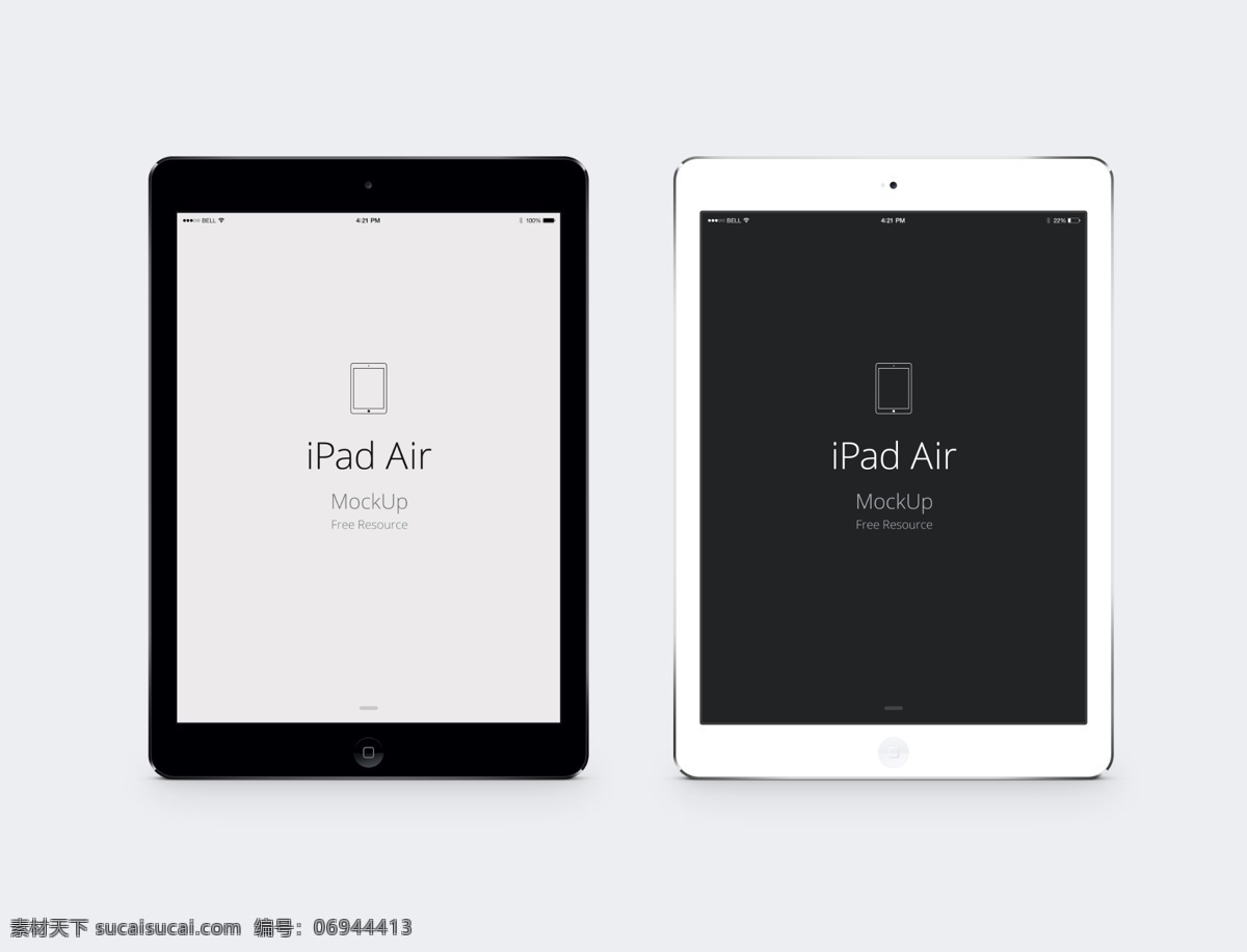 ipad air 矢量 模型 苹果 手机 样机 苹果手机样机 ui效果展示 平板