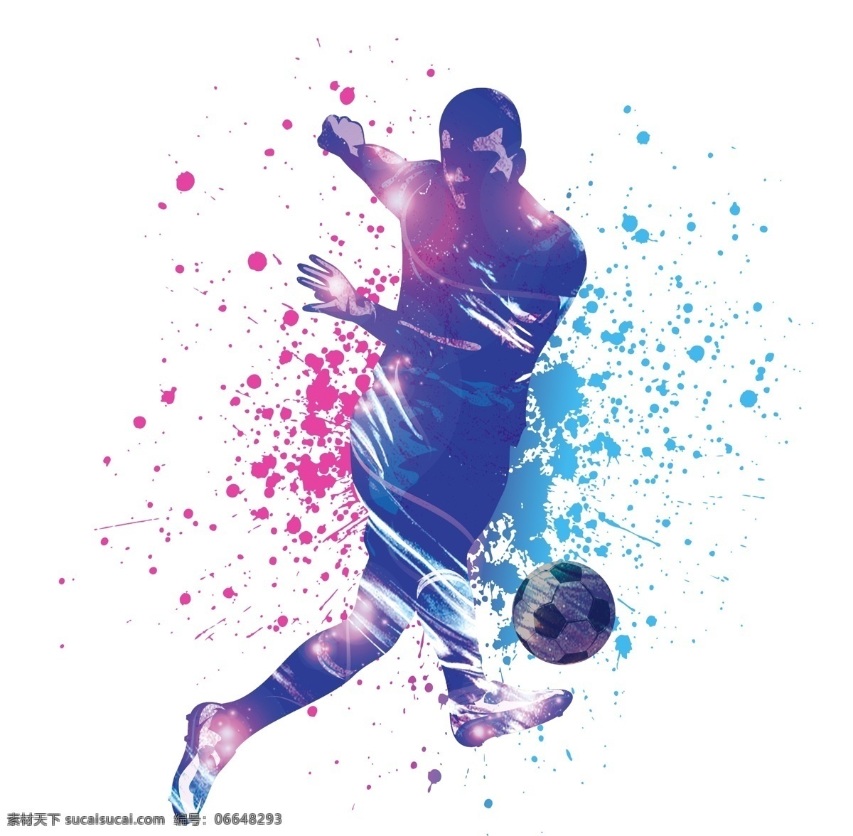 大气 彩色 足球 运动 背景 足球比赛 足球海报 设计元素 青春 足球运动 足球俱乐部 彩色足球