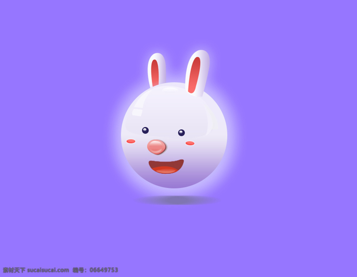 可爱兔兔 兔兔 闪亮兔兔 ui 简单兔兔 生肖兔 动漫动画 动漫人物