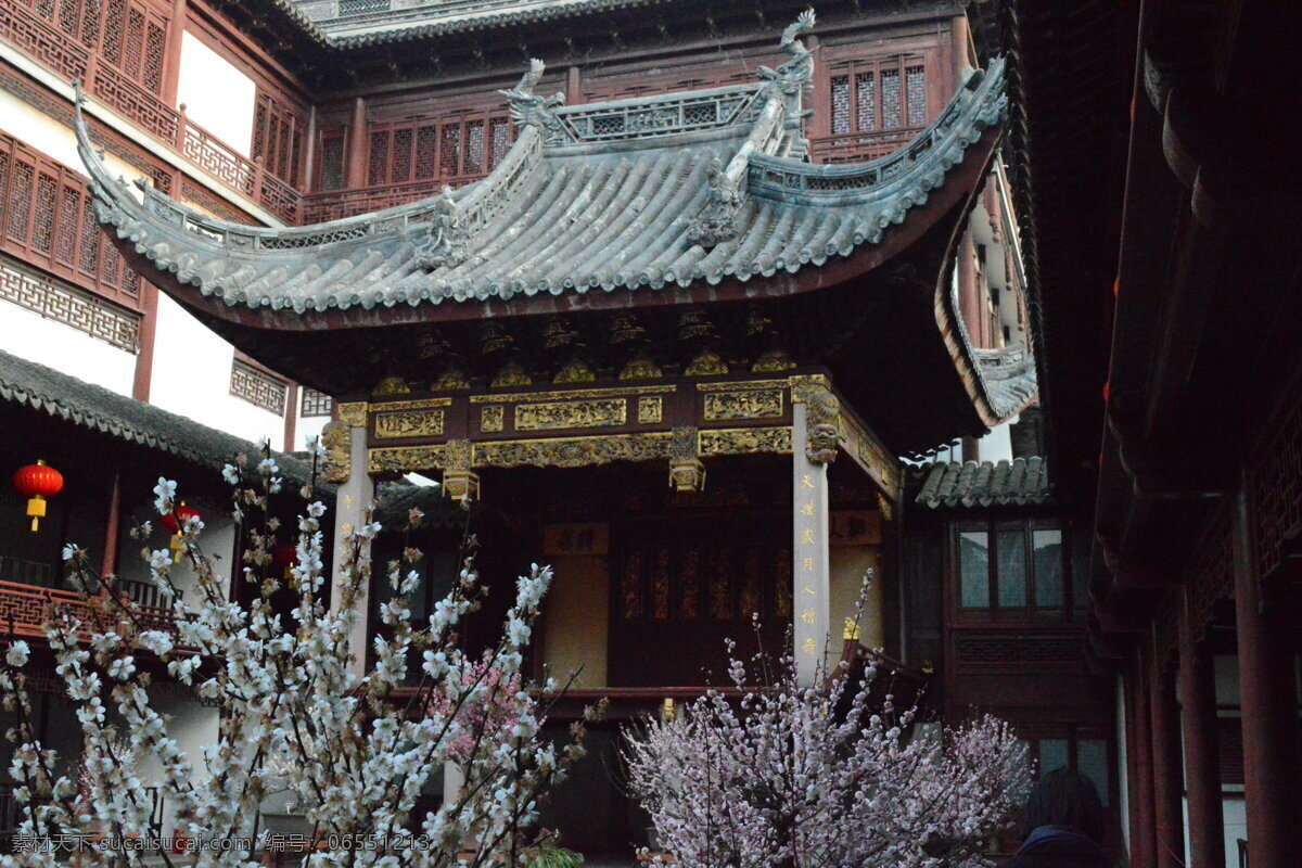 上海豫园 豫园 风景 建筑 戏台 旅游摄影 国内旅游