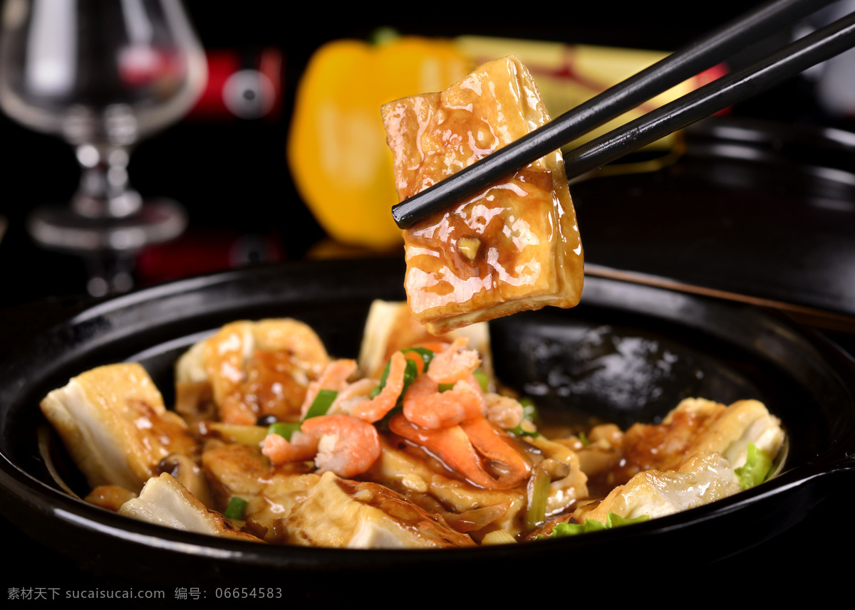 豆腐煲 让豆腐 海鲜豆腐 酿豆腐 客家菜 粤菜 豆腐 传统美食 餐饮美食