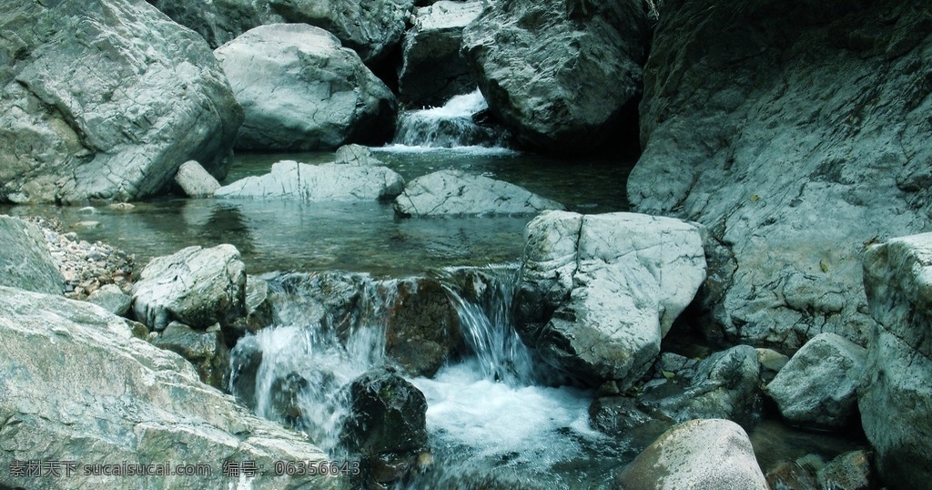 青石流水 青石 流水 细流 山泉 幽静 旅游摄影 自然风景