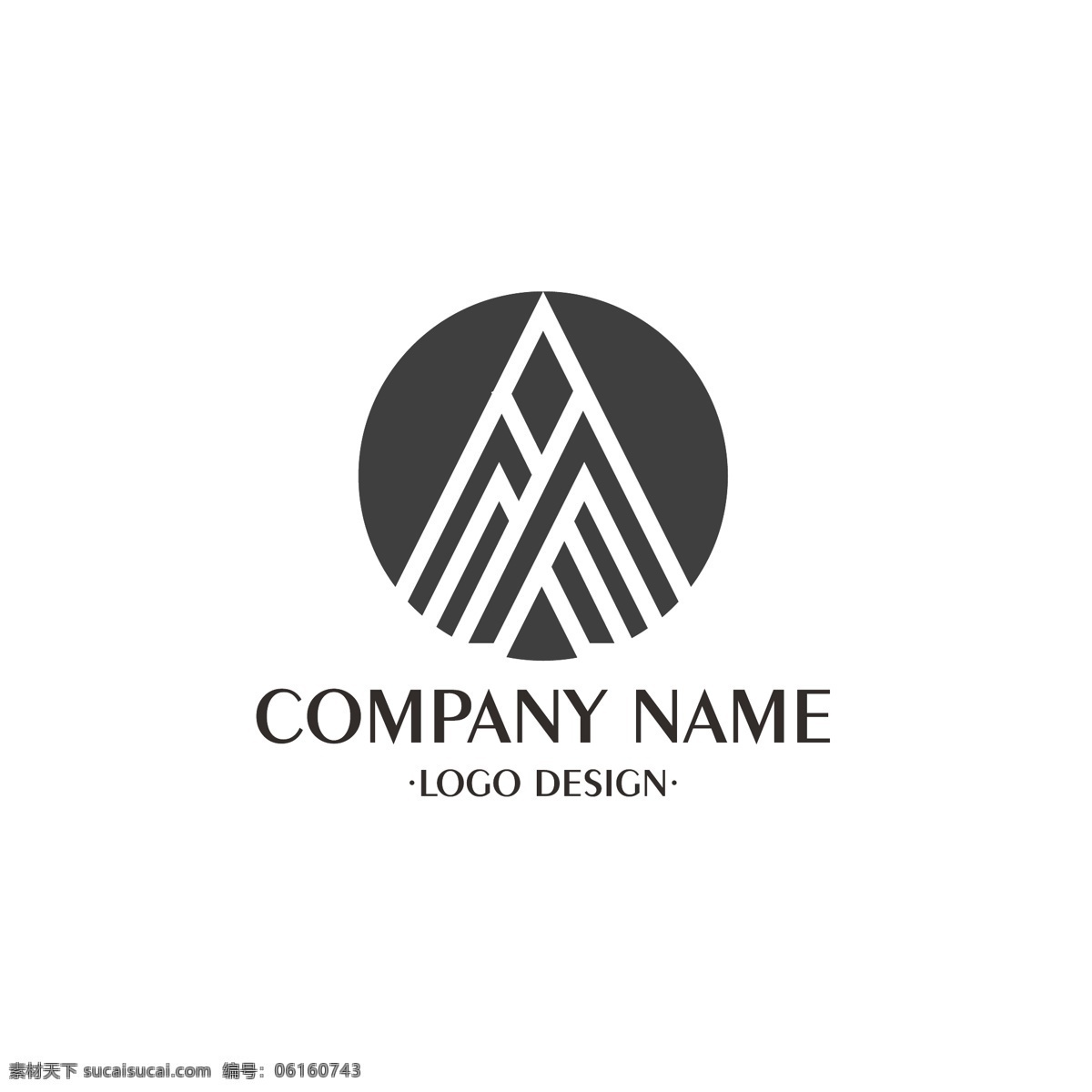 三角形 标志 logo 形态 字母 图案 符号 简约 商业 企业