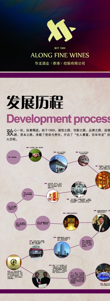 发展历程 易拉宝 历程 酒 酒文化 公司发展历程 企业历程 企业文化 应用广泛 矢量 pdf