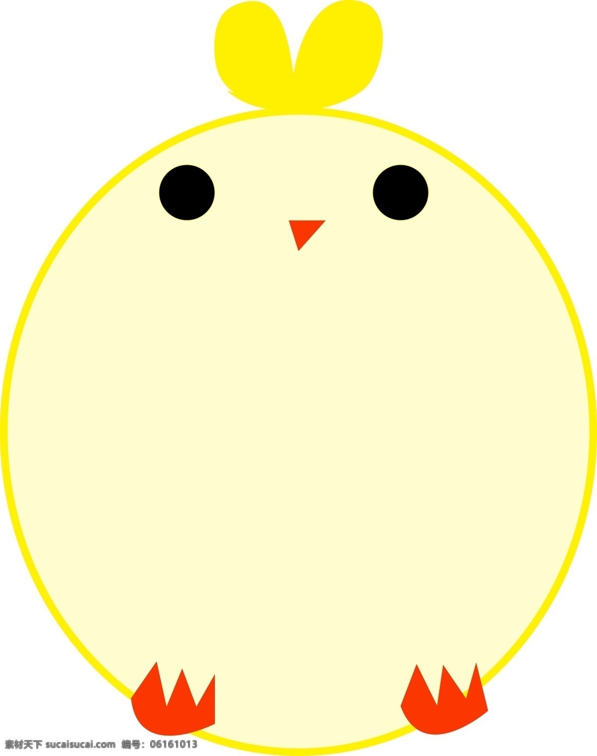 儿童节 小鸡 边框 插画 小鸡边框 动物 可爱的边框 黄色的小鸡 花边 六一儿童节 小清新