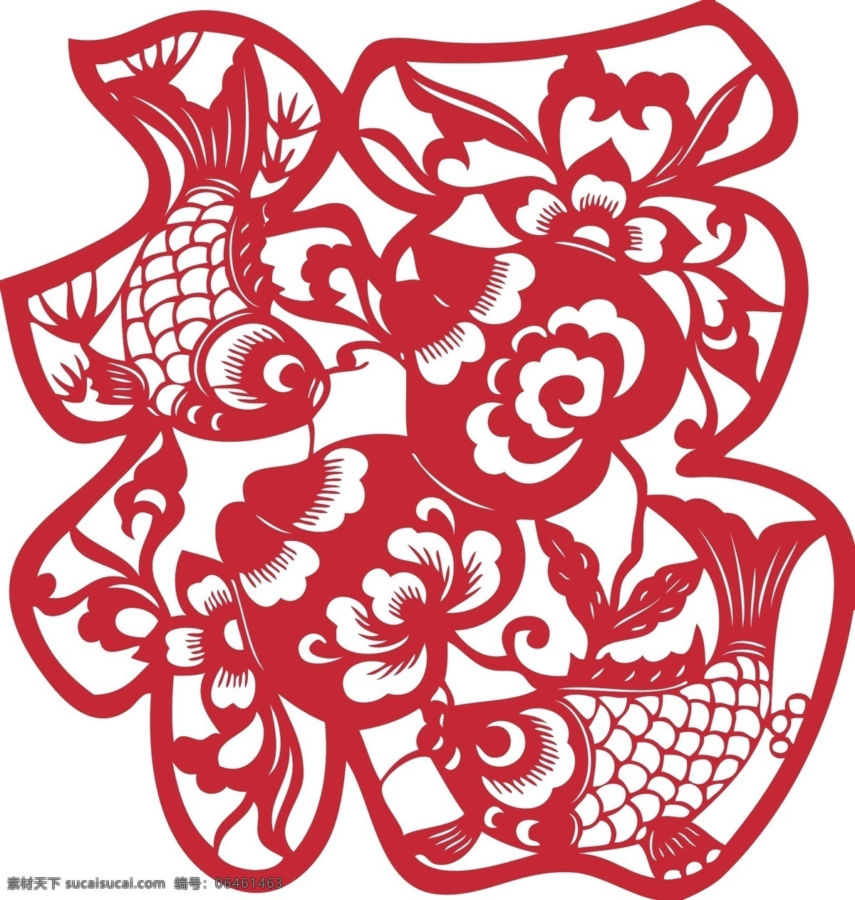 福字 福 剪纸 传统 红纸 文化艺术 节日庆祝