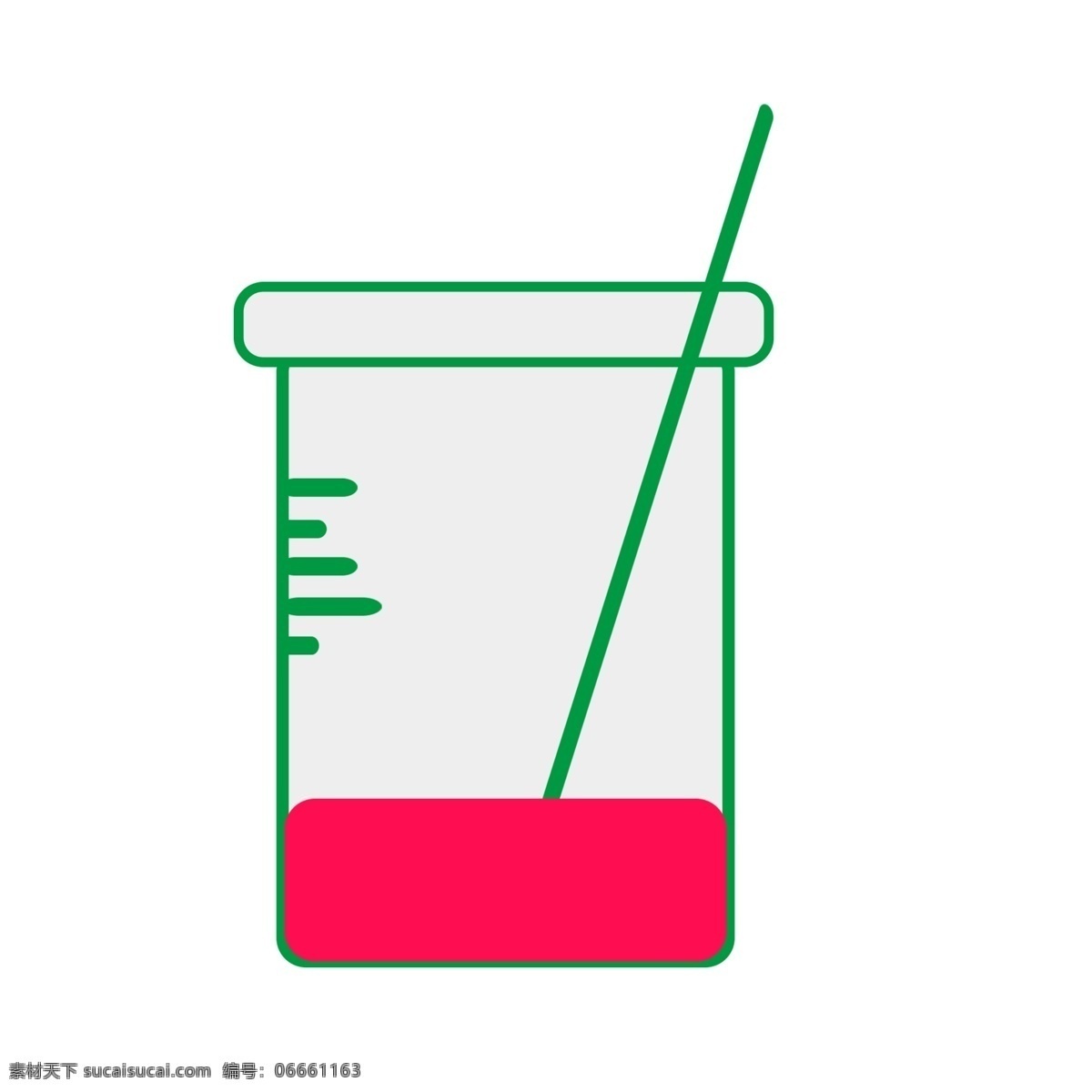 量杯 液体 搅拌 棒 化学器材 搅拌棒 玻璃搅拌棒 红色液体 化学器材插图 化学反应 容器